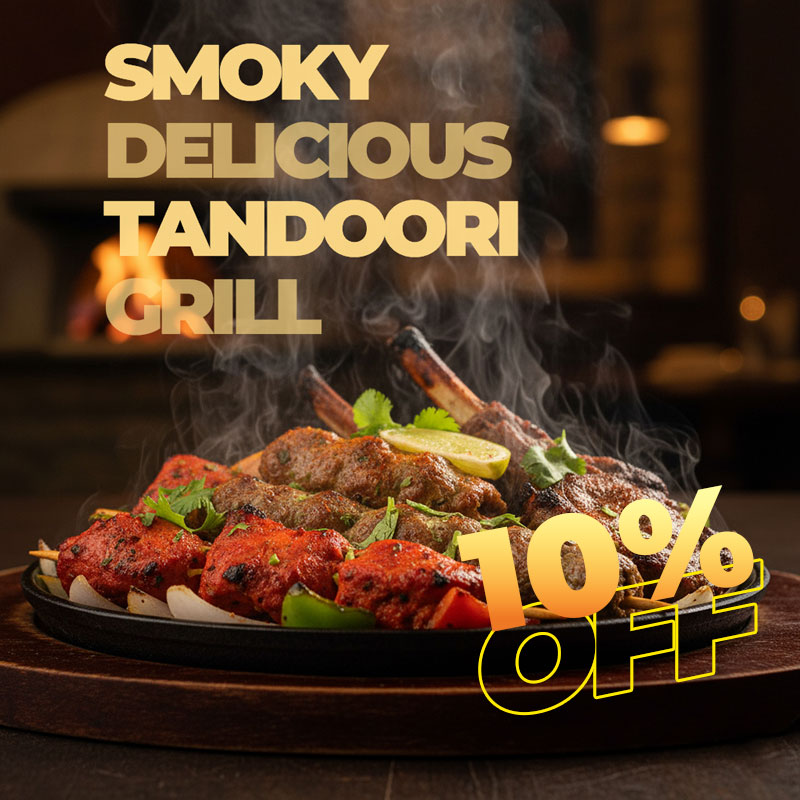 Tandoori dish special offer for Honey Spice takeaway in Dagenham