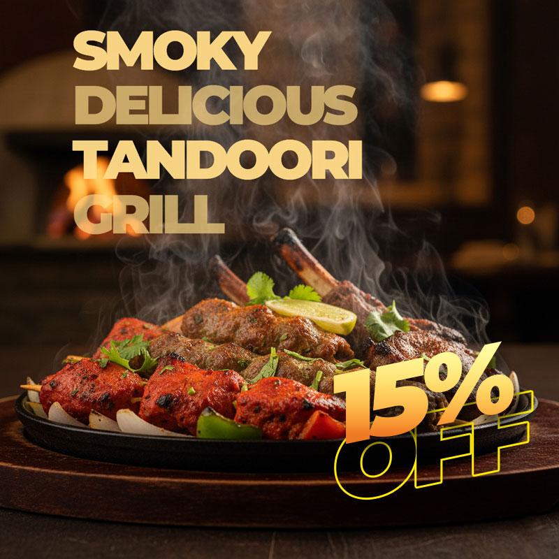 Tandoori dish special offer for Honey Spice takeaway in Dagenham