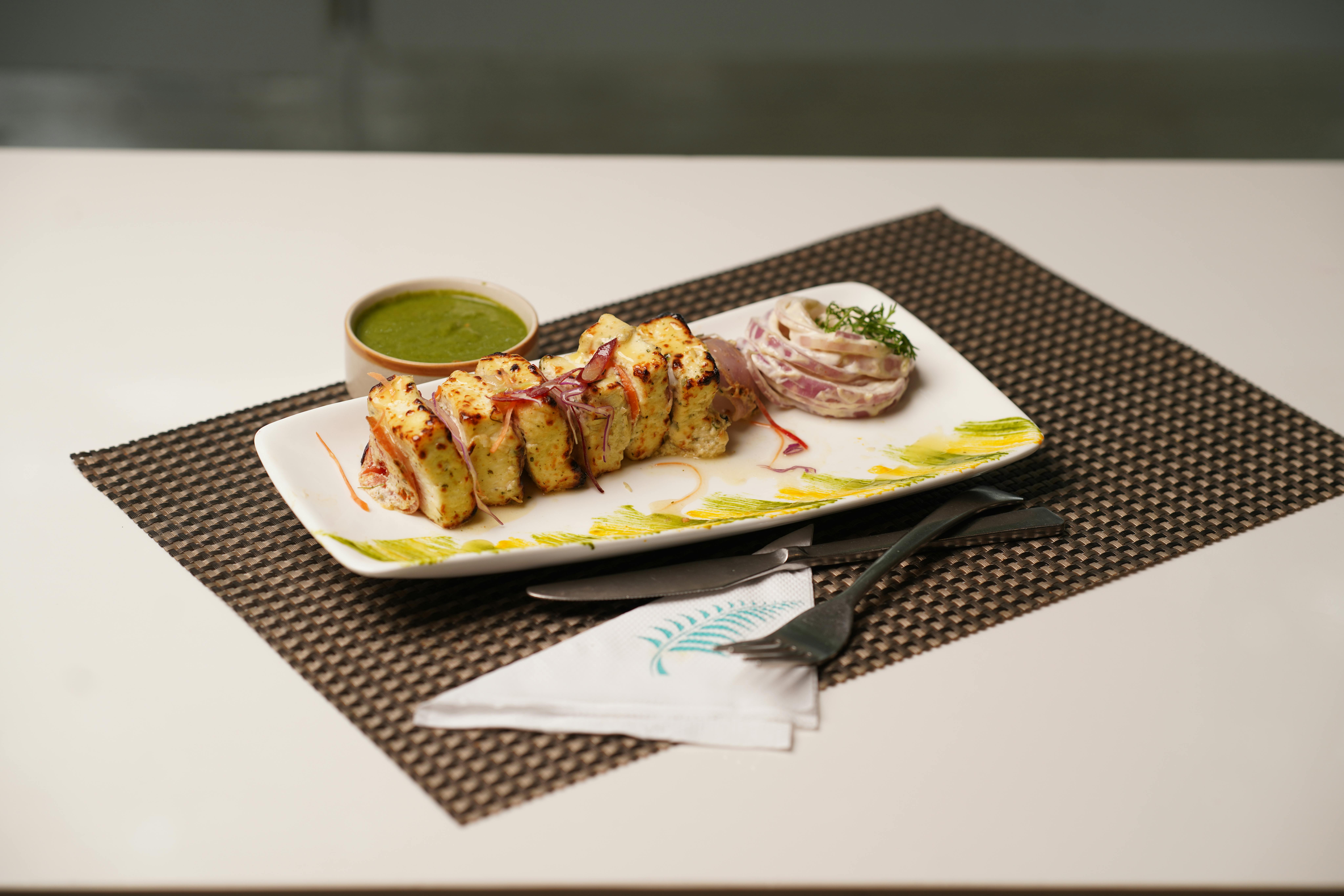 Smoked Paneer Skewers